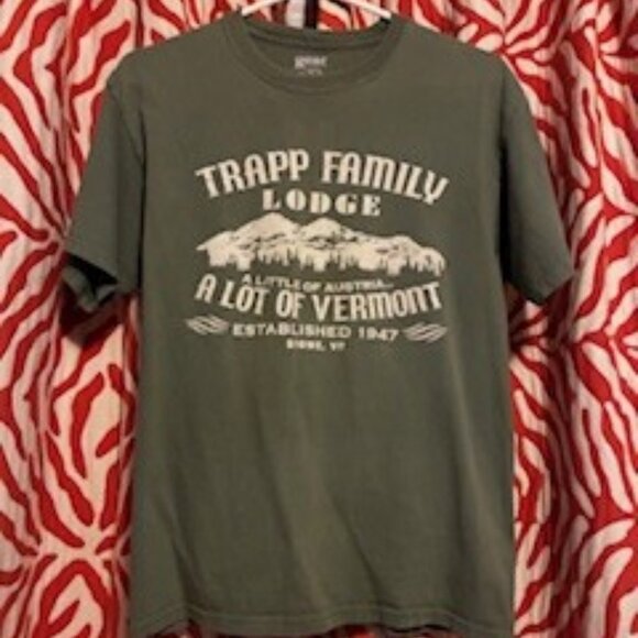 Trapp Family Lodge T-shirt from Stowe, VT,  short sleeve, cotton, size Medium - Picture 1 of 5